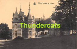 CPA CHATEAU DE LINCIAUX  CINEY - Ciney