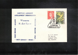 Australia 1968 Space / Raumfahrt Woomera Rocket Range Interesting Cover - Oceanië