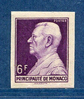 ⭐ Monaco - YT N° 304 * - Non Dentelé - Neuf Sans Charnière - 1948 à 1949 ⭐ - Unused Stamps