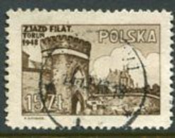 POLAND 1948  Torun Philatelic Congress, Used.  Michel 503 - Usati