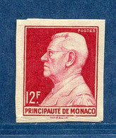 ⭐ Monaco - YT N° 305 ** - Non Dentelé - Neuf Sans Charnière - 1948 à 1949 ⭐ - Unused Stamps