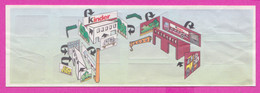 264616 / Instruction Kinder Surprise - KINDER Shop , Truck Warehouse , 10.6 X 3.4 Cm. - Notices