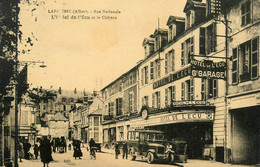 Lapalisse * Rue Nationale , L'Hôtel De L'Ecu Et Le Château * Autocar Car Autobus Bus - Lapalisse