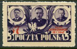 POLAND 1947 Sitting Of First Post-War Parliament MNH / **.  Michel 451 - Unused Stamps