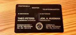 Phonecard Netherlands - Theo Peters, Joh. A. Huisman 109A68556 - Public