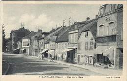 57  Sarralbe  -  Rue De La Gare - Sarralbe