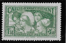 France N°269 - Neuf * Avec Charnière - TB - Nuevos