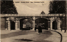 CPA AK TORINO Giardino Reale, Viale Principessa Laetitia ITALY (542195) - Palazzo Reale