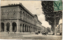 CPA AK TORINO Stazione Centrale Di Porta Nuova ITALY (542235) - Stazione Porta Nuova