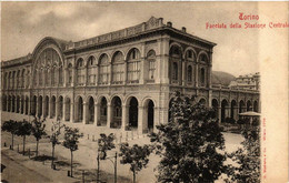 CPA AK TORINO Facciata Della Stazione Centrale ITALY (542236) - Stazione Porta Nuova