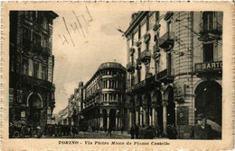 CPA AK TORINO Via Pietro Micca Da Piazza Castello ITALY (542311) - Places