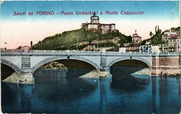 CPA AK TORINO Ponte Umberto I E Monte Cappuccini ITALY (542319) - Ponti