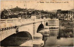 CPA AK TORINO Gran Ponte Umberto I Sul Po ITALY (542362) - Bridges