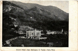 CPA AK Grand Hotel-San Dalmazzo Di Tenda, Valle Roia ITALY (542504) - Autres & Non Classés