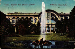 CPA AK TORINO Facciata Della Stazione Centrale ITALY (542743) - Stazione Porta Nuova