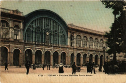 CPA AK TORINO Facciata Stazione Porta Nuova ITALY (542842) - Stazione Porta Nuova