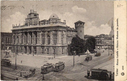 CPA AK TORINO Piazza Castello E Palazzo Madama ITALY (542879) - Palazzo Madama