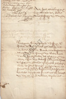 Manuscript Watermaal-Bosvoorde 1717 Gesigneerd Pastoor Watermaal De Bruyne (V10) - Manuscripts