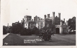 541 - Real B&W RPPC Photo – Australia Sydney N.S.W. – Government House – Stamp Postmark 1959 – VG Condition - Sydney