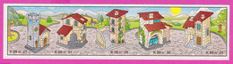 264638 / Instruction Kinder Surprise - K99n.31 Houses Castles +  K99n.27+ K99n.28+ K99n.30+ K99n.29 / 13.8 X 3.4 Cm. - Istruzioni