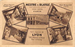 69-LYON- 139 RUE DE SAXE- MESTRE ET BLATGE- MULTIVUES - Lyon 3