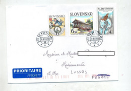 Lettre  Cachet Bratislava Sur Oiseau Pont - Storia Postale