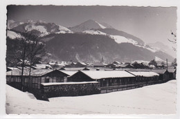 Grandvillard, Camp Militaire DCA Et Village En Hiver - Grandvillard