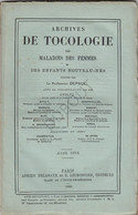 Archives De Tocologie - Maart + April 1884 - Ophthalmie Des Nouveau-nés (U765) - Anciens