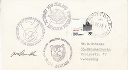 Ross Dependency 1974 Vanda Station  Ca Scott Base 26 Dec 74  (F8770) Signature - Covers & Documents