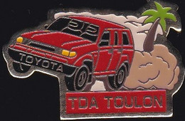 71931- Pin's-concession Toyota Toulon (TDA).Rallye Dakar. - Toyota
