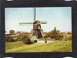 103304      Paesi  Bassi,  Schiderachtig  Holland,  Bovenmolen (type  Wipmolen) Te  Lerrdam,  VG  1958 - Leerdam