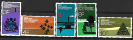 New Zealand  1972   SG  978-82    Anniversaries  Unmounted Mint - Unused Stamps
