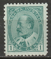 Canada 1903 Sc 89  MH* Some Disturbed Gum - Unused Stamps