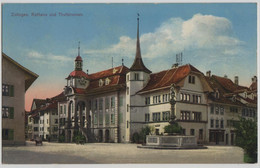 Zofingen - Rathaus Und Thutbrunnen - Zofingue