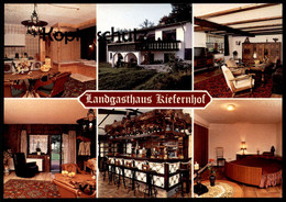 ÄLTERE POSTKARTE WILDFARM KIEFERNHOF LANDGASTHAUS BAR JULIUS HARZER WALLSCHEID WITTLICH-LAND Ansichtskarte Postcard Cpa - Wittlich