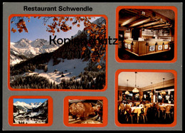 ÄLTERE POSTKARTE MITTELBERG RESTAURANT SCHWENDLE KLEINES WALSERTAL KLEINWALSERTAL Ansichtskarte AK Postcard Cpa - Kleinwalsertal