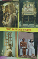 RADIO, TELECOMMUNICATION, DXing, SHORT WAVE LISTENING, Egypt. Cairo, Museum, Mumy, QSL Card - Radio