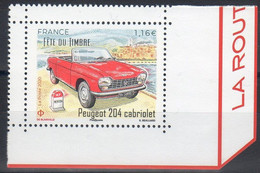 FR 2020-FETE DU TIMBRE-1 Valeur  à 1.16 € - Coin Du BF  " BORNE 7 - PEUGEOT 204 Cabriolet  "  Illustré - NEUF - Unused Stamps