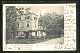 AK Bad Kreischa, Dr. Bartels Sanatorium, Zweiganstalt Villa Valentin - Kreischa