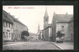 AK Selb /Bayern, Untere Ludwigstrasse Mit Kirche - Selb