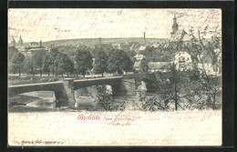 AK Rochlitz, Teilansicht Mit Brücke Von Südosten - Rochlitz