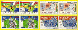 1331/1334** - 200 Ans Révolution Française / Verjaring Van De Franse Revolutie / Französische Revolution - ZAÏRE - Timbres