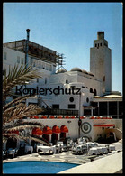 ÄLTERE POSTKARTE TRIPOLI HOTEL UADDAN SWIMMING POOL LIBYA LIBIA LIBYEN Tripolis Libiya Piscine Postcard Ansichtskarte AK - Libia