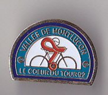 PIN'S  THEME SPORT CYCLISME  VALLEE DE MONTLUCON  TOUR 92 - Cyclisme