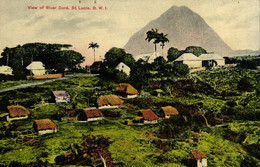 St. Lucia, View Of River Doré, Um 1910/20 - St. Lucia