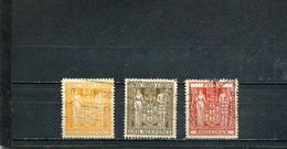 Nouvelle-Zélande 1931-38 Yt 28 30-31 - Postal Fiscal Stamps