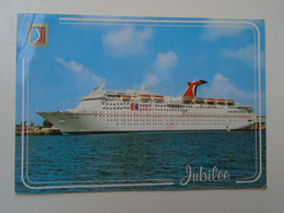D181702 USA - Florida - Carnival Cruise Lines - The "Fun Ship" Jubilee - Carnival - Cruise  -cancel Fort Lauderdale 1988 - Fort Lauderdale