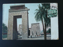 Carte Maximum Card Temple De Karnak Egypte 1907 Ref 53245 - Egyptology