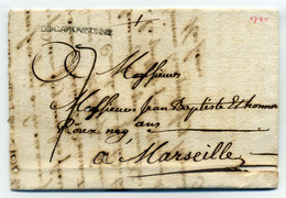 DE CARACASSONNE  Lenain N°2  / Dept 10 Aude  / 1740 / Ecrite Par Germain Macou - 1701-1800: Vorläufer XVIII
