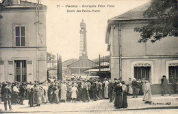 D93  PANTIN  Entrepôts Félix Potin Route Des Petits Ponts - Pantin